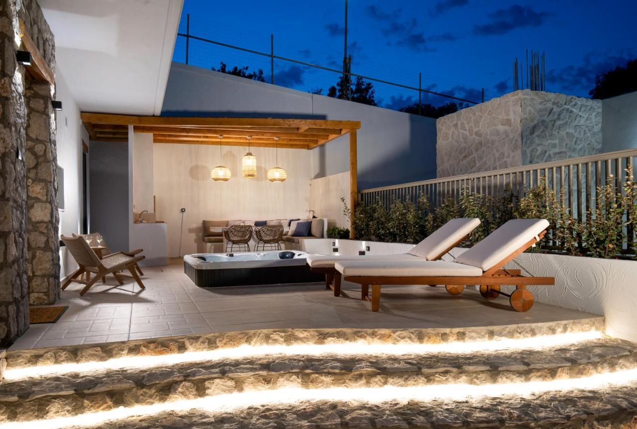 Lithos Luxury Villa Архангелос Екстериор снимка