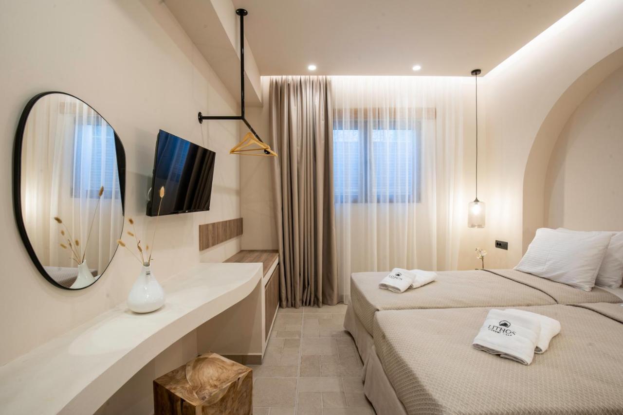 Lithos Luxury Villa Архангелос Екстериор снимка