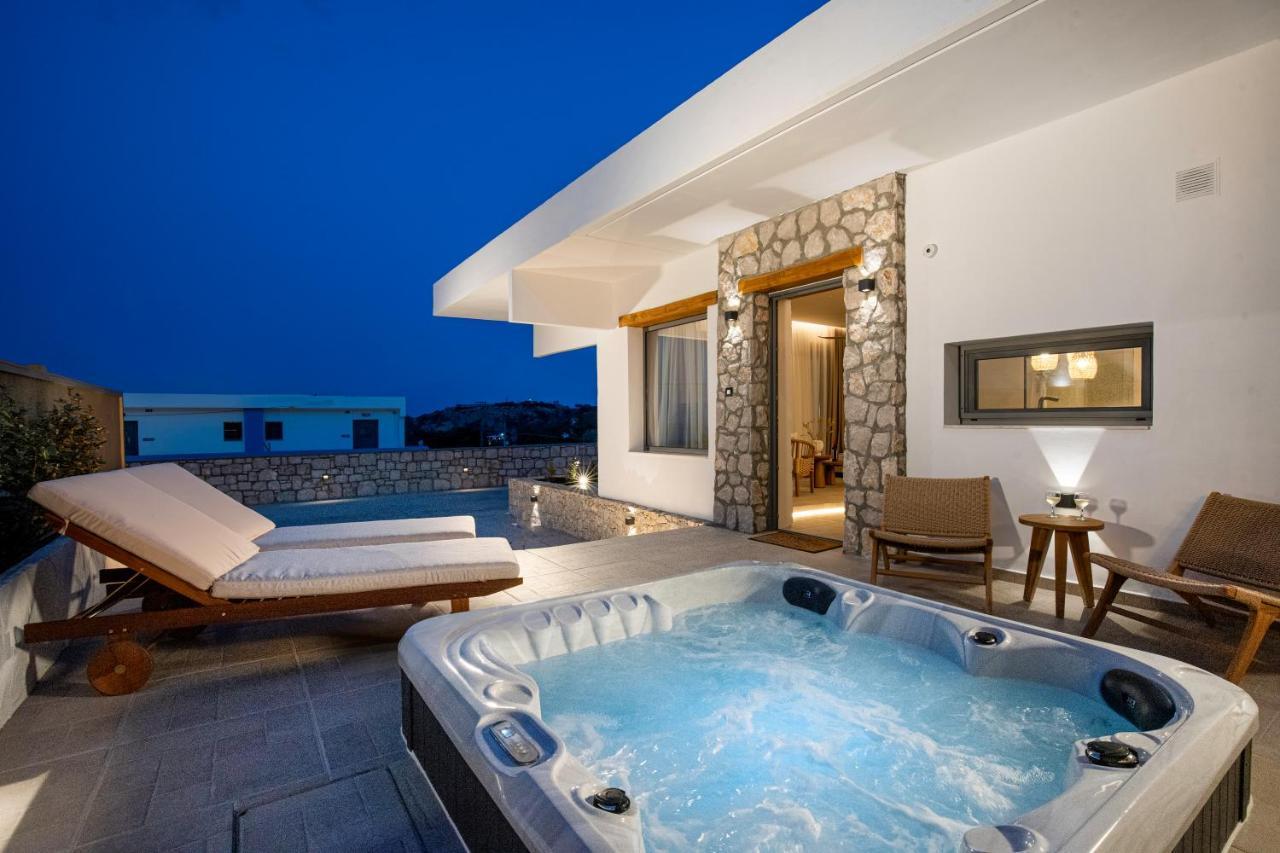 Lithos Luxury Villa Архангелос Екстериор снимка