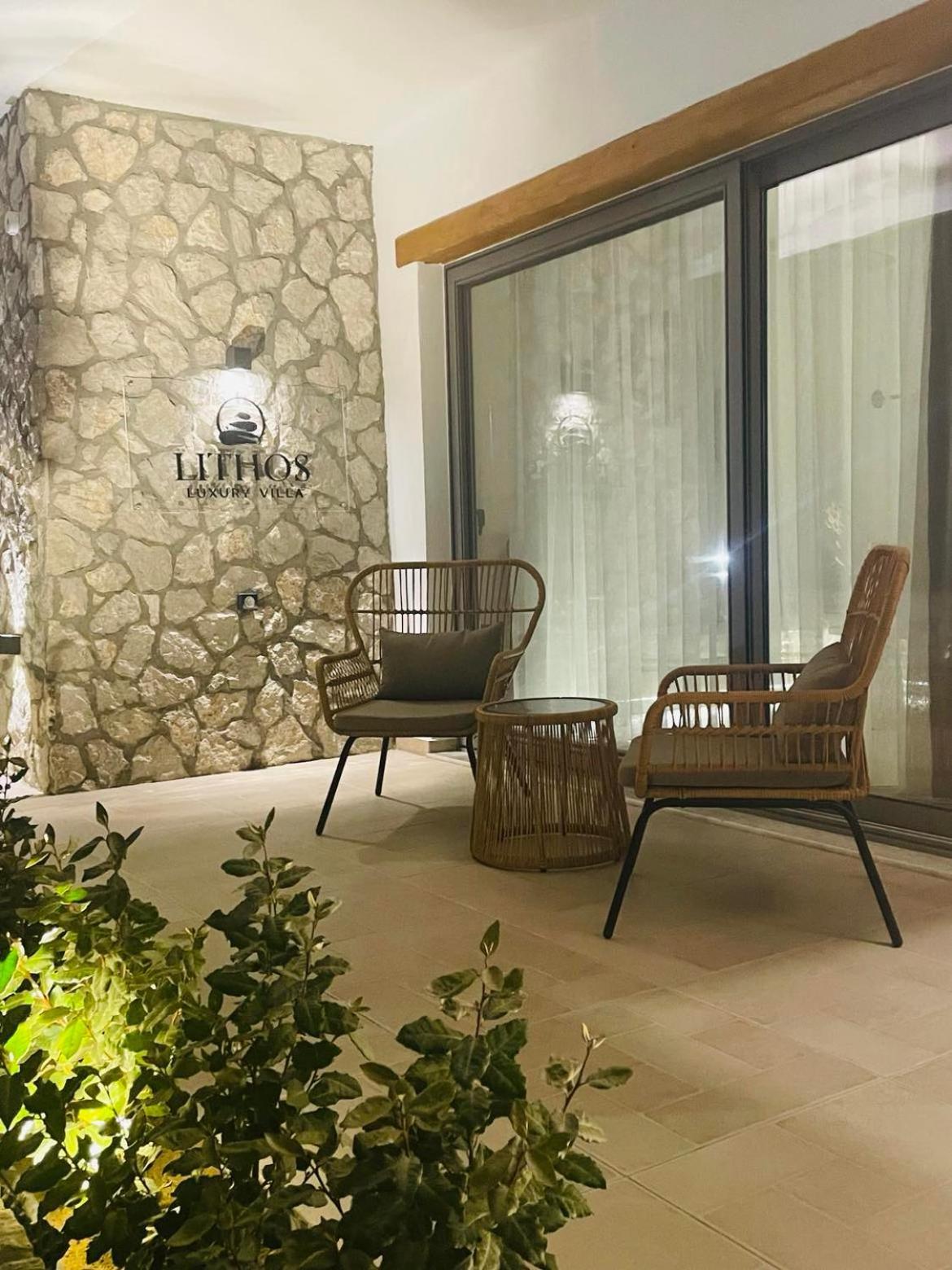 Lithos Luxury Villa Архангелос Екстериор снимка