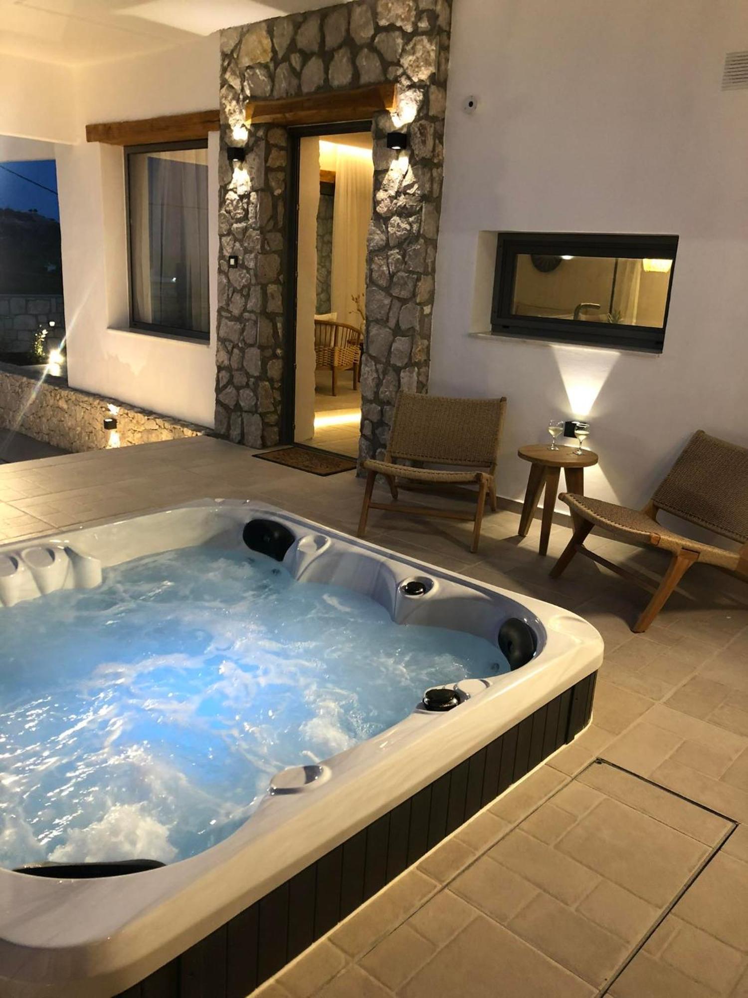 Lithos Luxury Villa Архангелос Екстериор снимка