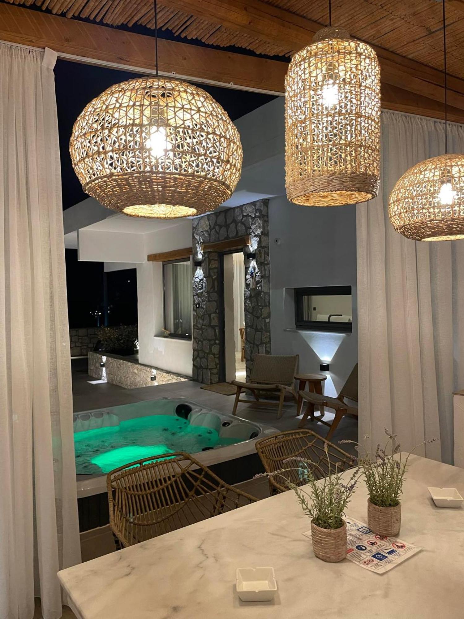 Lithos Luxury Villa Архангелос Екстериор снимка
